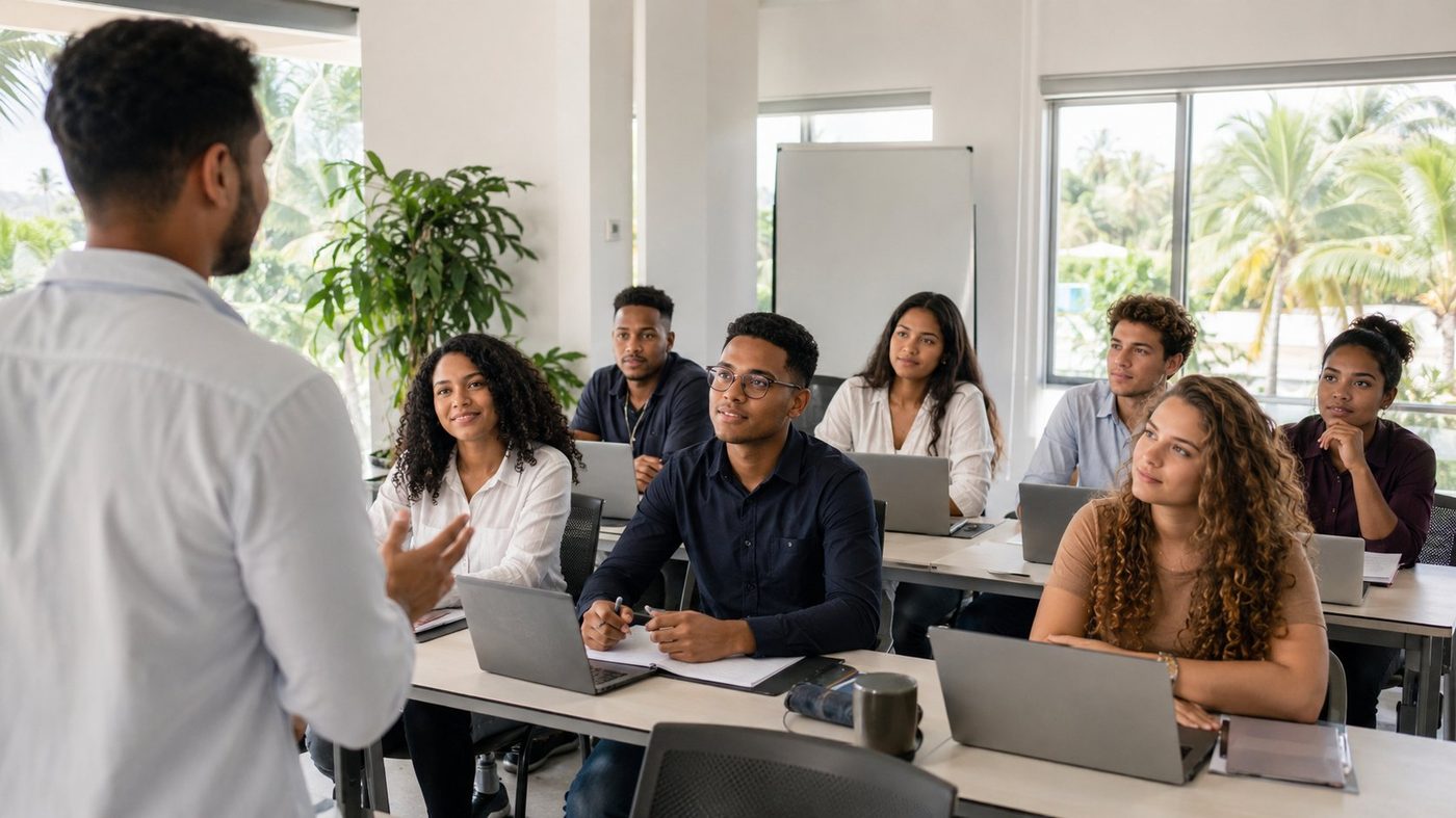 Session de formation en salle